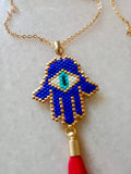 Handmade Miyuki Eye Pendant Special Design