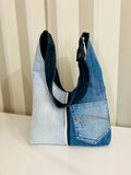El Dikimi Denim Kumaş Çantalar