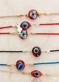 Handmade Murano Glass Eye Bracelets