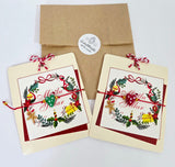 El Yapımı Murano Cam Yılbaşı Bileklikleri