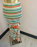 Hand Knitted Split Jacket