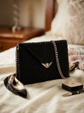 Hand Knitted Chain Bag