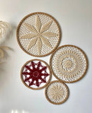 Hand Knitted Macrame Wall Decoration