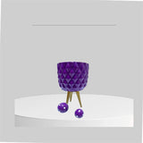 El Yapımı Sukulent Kaktüs Beton Saksılar