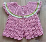 El Örgüsü Bebek Ceket, Bere ve Patik Takım