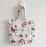 El Dikimi Fırfırlı Kumaş Çanta