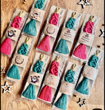 El Yapımı Makrome Anahtarlıklar