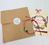 El Yapımı Murano Cam Yılbaşı Bileklikleri