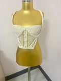Summer Design Bustiers Hand Knitted Special Design Women Handknitted Bustiers