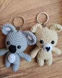 El Örgüsü Amigurumi Sevimli Hayvanlar -  Anahtarlıklar
