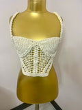 Summer Design Bustiers Hand Knitted Special Design Women Handknitted Bustiers