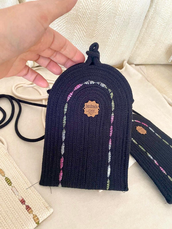 El Örgüsü Makrome Telefon Çantaları