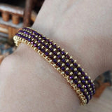 handmade-bracelet-purple