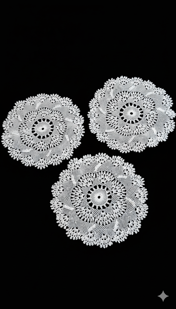 El Örgüsü İğne Oyası Dekor Ürünleri