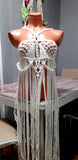 El Örgüsü Makrome Büstiyer Elbise - Özel Tasarım